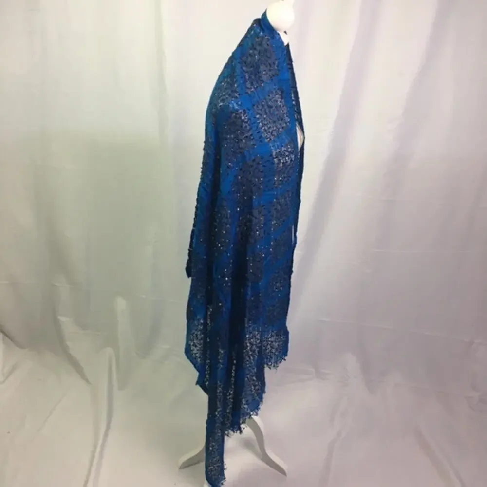 Collection 18 Plaid Confetti Scarf Starry Night